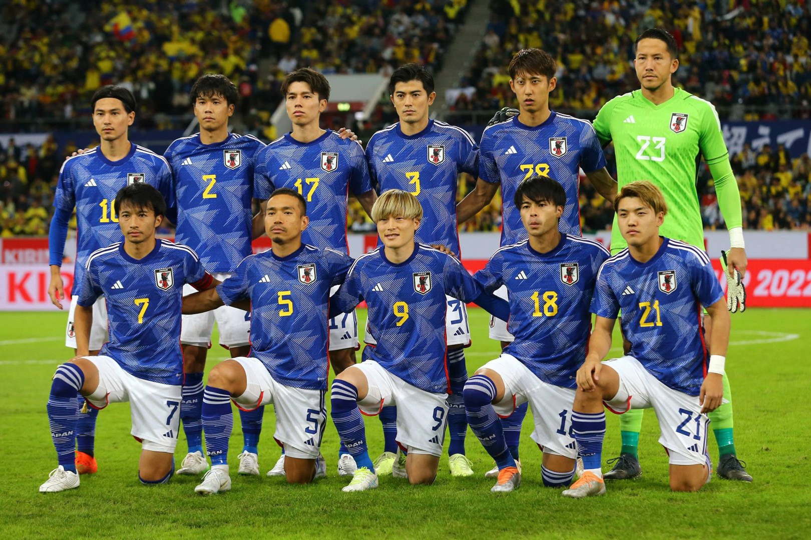 Đội hình chiến lược ra sân của các cầu thủ Nhật Bản